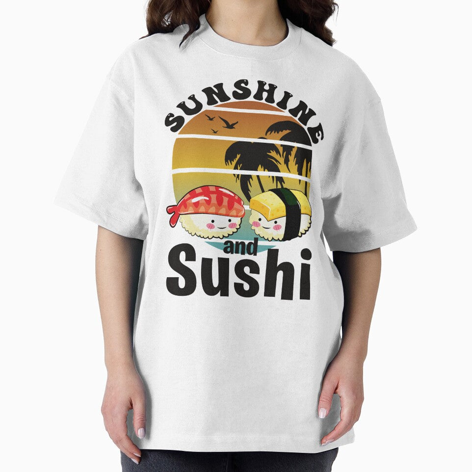 Beach and Sushi Lover by StarsForgers T-Shirts, Hoodie, Sweatshirt | BlankRebels.com (Image 2)