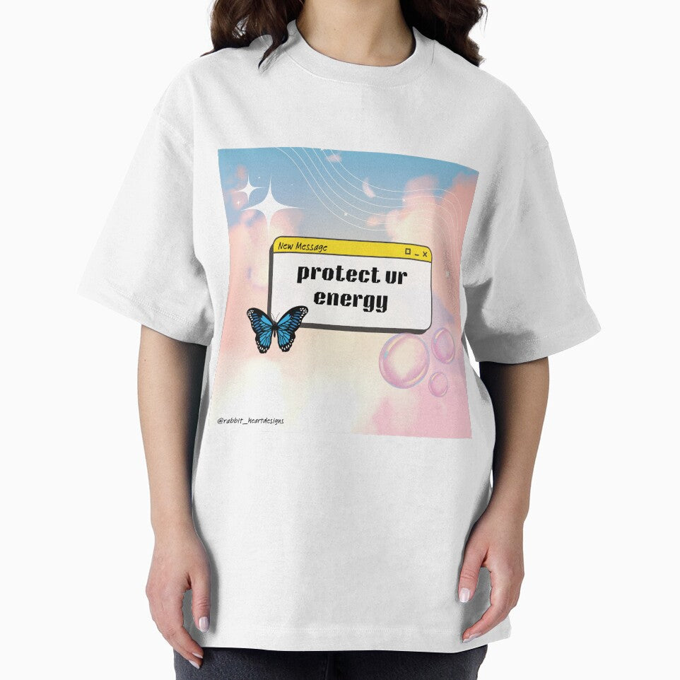 Y2K Protect Ur Energy by RabbitHeartArt T-Shirts, Hoodie, Sweatshirt | BlankRebels.com (Image 2)