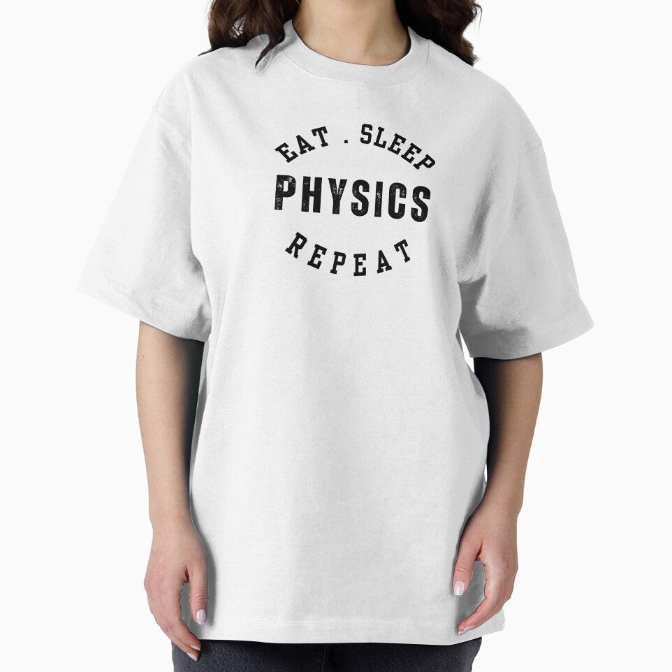Geeky Physics Gift  Eat Sleep PHYSICS by StemMerch247 T-Shirts, Hoodie, Sweatshirt | BlankRebels.com (Image 2)
