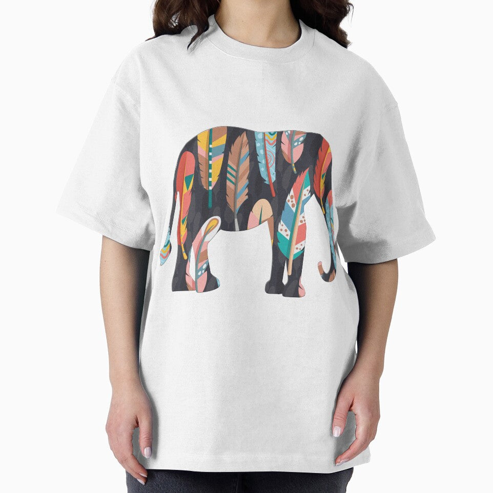 Boho Elephant Feathers by koshea23 T-Shirts, Hoodie, Sweatshirt | BlankRebels.com (Image 2)