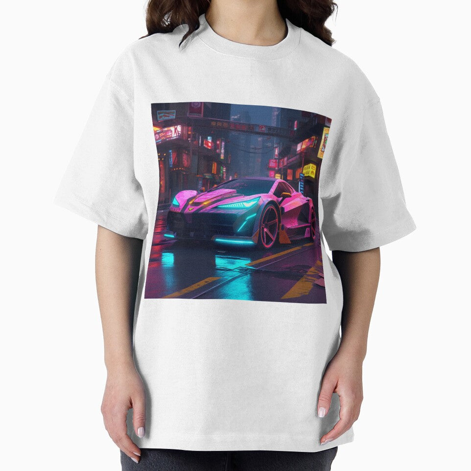 Cyberpunk Corvette 4 by santhiWalken T-Shirts, Hoodie, Sweatshirt | BlankRebels.com (Image 2)