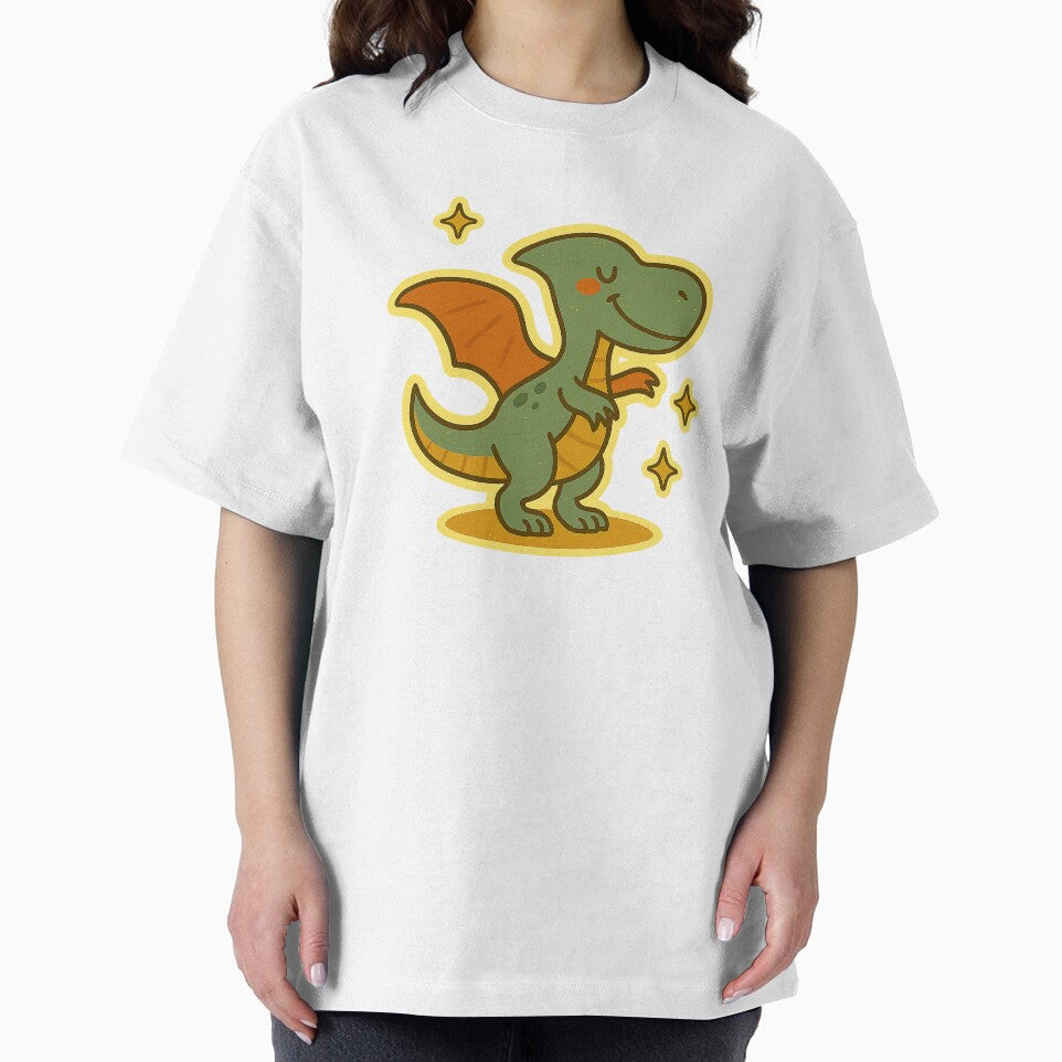 Pterosaurus Glider – Retro Flying Dinosaur Sticker for Kids, Parents & Cosmic Dreamers by Meta Mirage T-Shirts,... (Image 2)