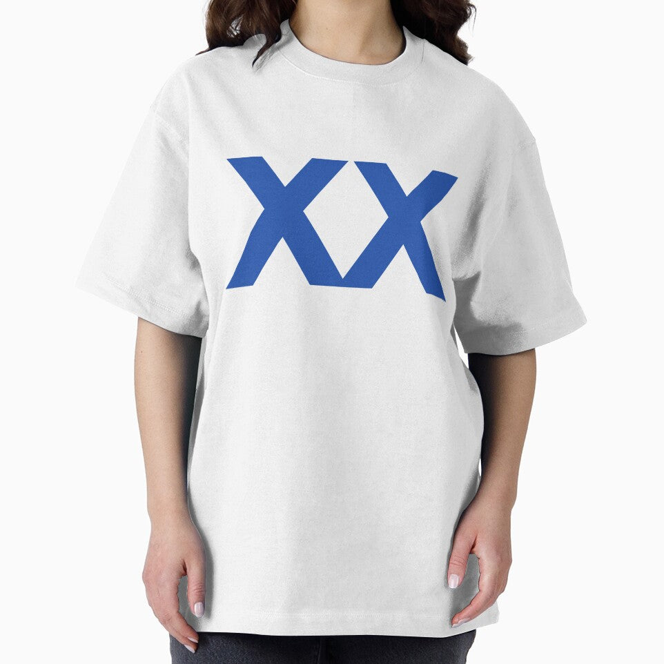 XXC typography in blue by Liana Winslow T-Shirts, Hoodie, Sweatshirt | BlankRebels.com (Image 2)