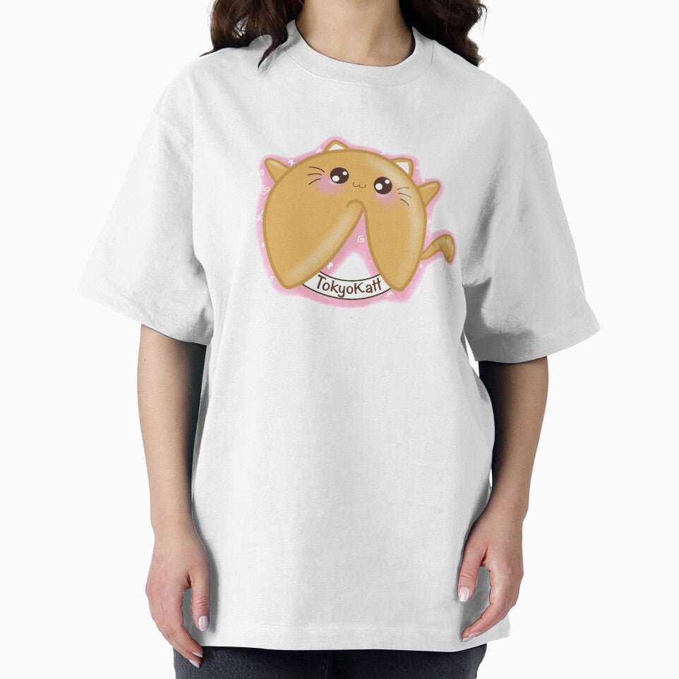 Kawaii Cat Fortune Cookie by Becky Tuffin T-Shirts, Hoodie, Sweatshirt | BlankRebels.com (Image 2)