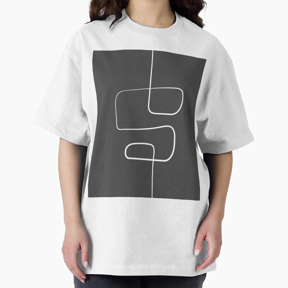 Minimalist Abstract Line Art 04-01 by PAPER MOON art & design T-Shirts, Hoodie, Sweatshirt | BlankRebels.com (Image 2)
