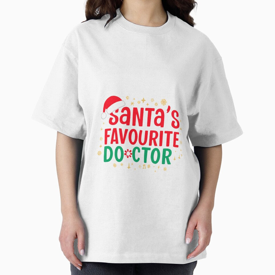 Santa’s Favourite Doctor – Cute Christmas Medical Holiday Design by Graphic Therapist T-Shirts, Hoodie, Sweatshirt (Image 2)
