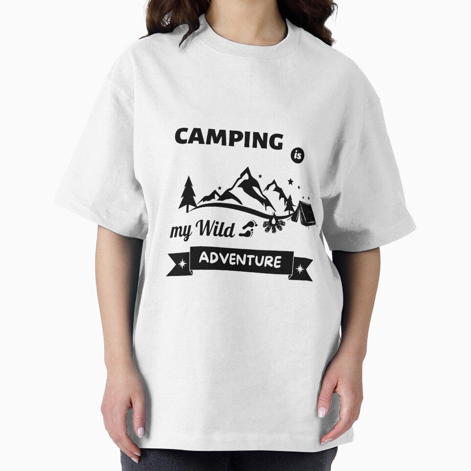 Camping Is My Wild Adventure (Misty Moss) by RoseCandi T-Shirts, Hoodie, Sweatshirt | BlankRebels.com (Image 2)