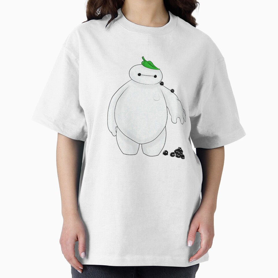Baymax with Totoro by PsychoDeliciaReal T-Shirts, Hoodie, Sweatshirt | BlankRebels.com (Image 2)