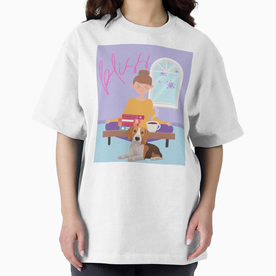 Dogs, Books and Coffee_Cool Weekend Relaxing Gift by mayamay0 T-Shirts, Hoodie, Sweatshirt | BlankRebels.com (Image 2)