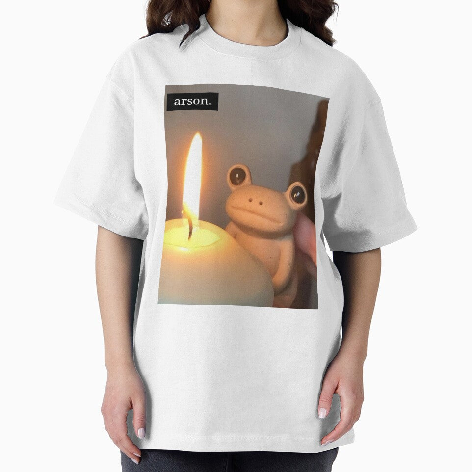 HQ Arson Evil Sad Frog Meme by fomodesigns T-Shirts, Hoodie, Sweatshirt | BlankRebels.com (Image 2)