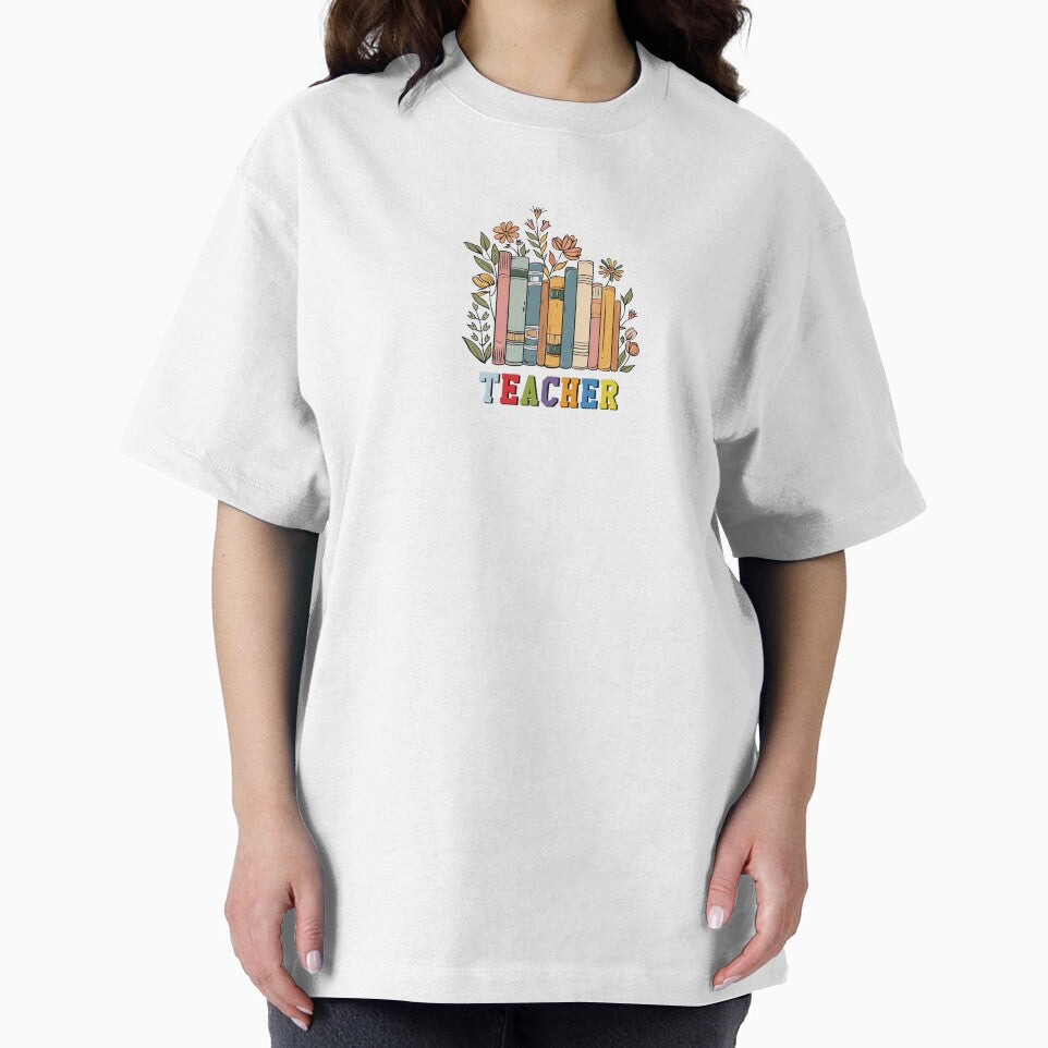 teacher name with books by LissethsWorld T-Shirts, Hoodie, Sweatshirt | BlankRebels.com (Image 2)