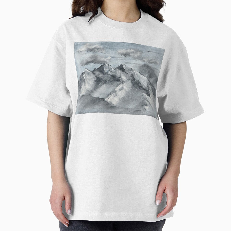 Winter Mountain Landscape Nature by LanderBej T-Shirts, Hoodie, Sweatshirt | BlankRebels.com (Image 2)