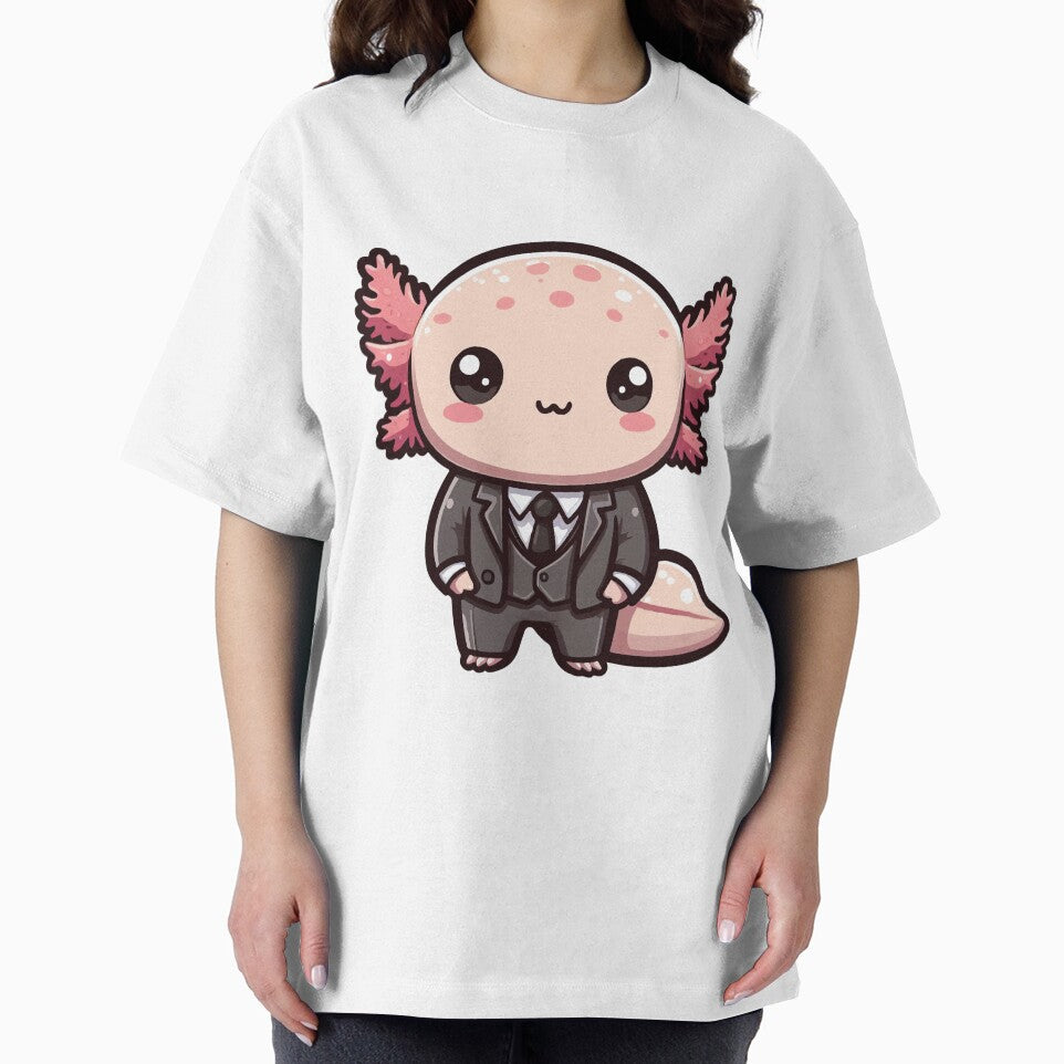 Cute Manager Axolotl by obscurax art T-Shirts, Hoodie, Sweatshirt | BlankRebels.com (Image 2)