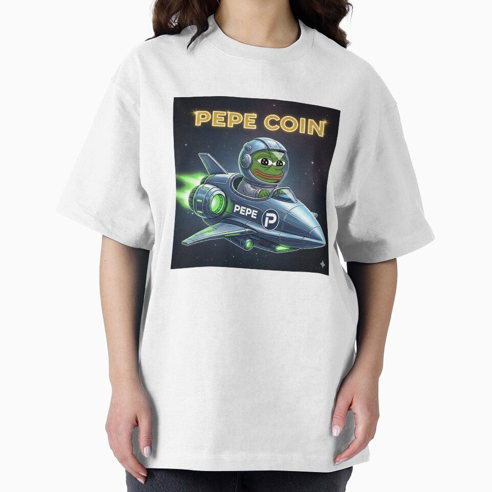 Pepe Coin - Spaceship by CryptoThreads4 You T-Shirts, Hoodie, Sweatshirt | BlankRebels.com (Image 2)