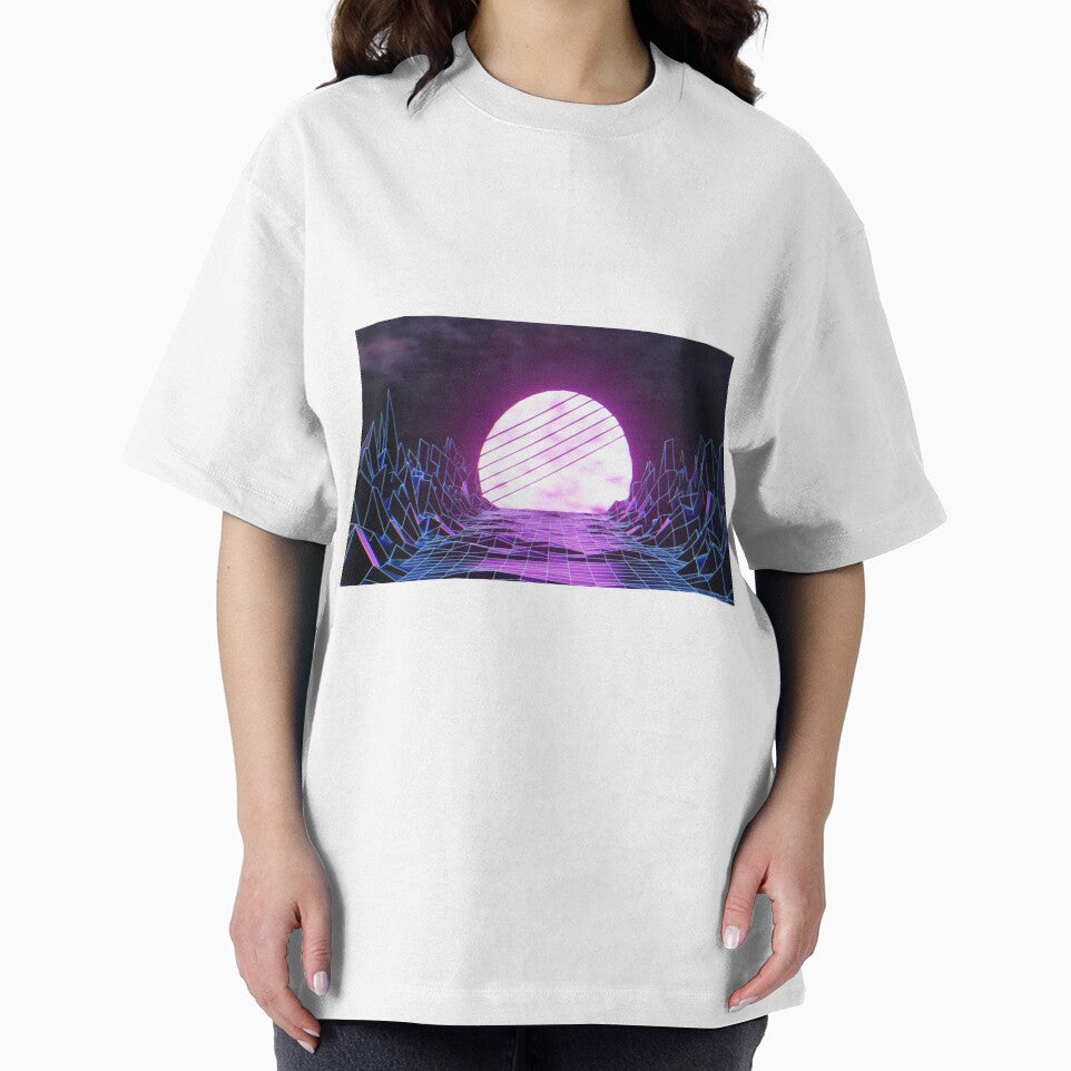 Retrowave Vaporwave Sun by Bien Design T-Shirts, Hoodie, Sweatshirt | BlankRebels.com (Image 2)