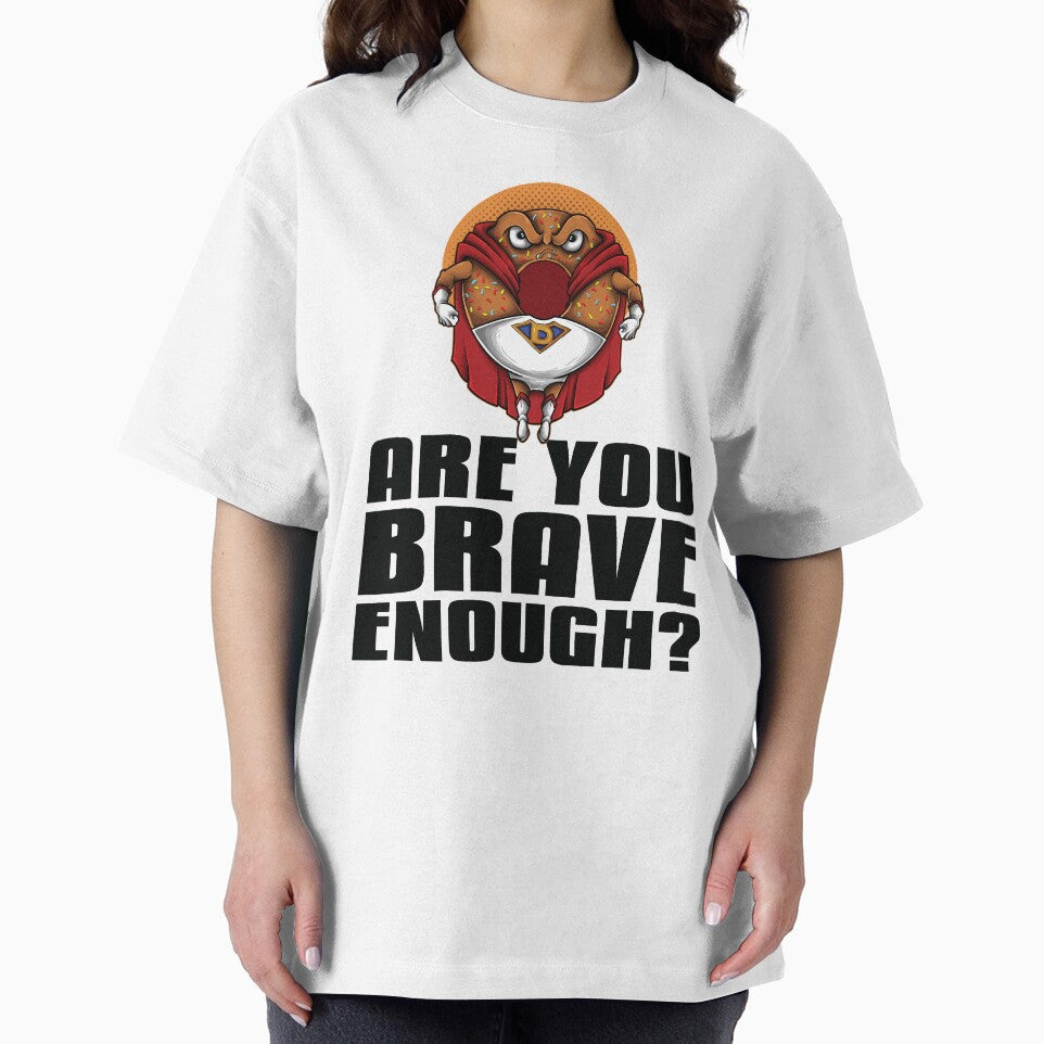 Superhero Donut Are You Brave Enough? Foodietoon Doughnut by ProjectX23 T-Shirts, Hoodie, Sweatshirt (Image 2)