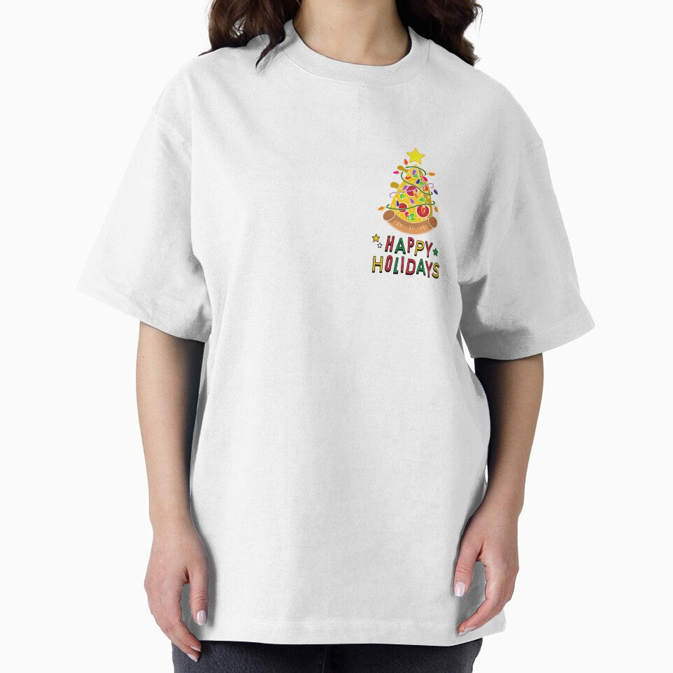 Christmas Pizza Tree Happy Holidays by Cauteteesnyc T-Shirts, Hoodie, Sweatshirt | BlankRebels.com (Image 2)