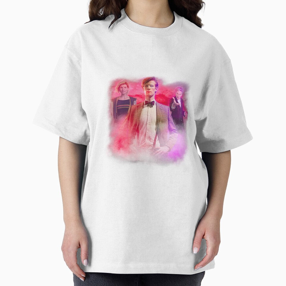 The Three Doctors - 11th, 12th and 13th Doctors by Matt Whittle T-Shirts, Hoodie, Sweatshirt | BlankRebels.com (Image 2)