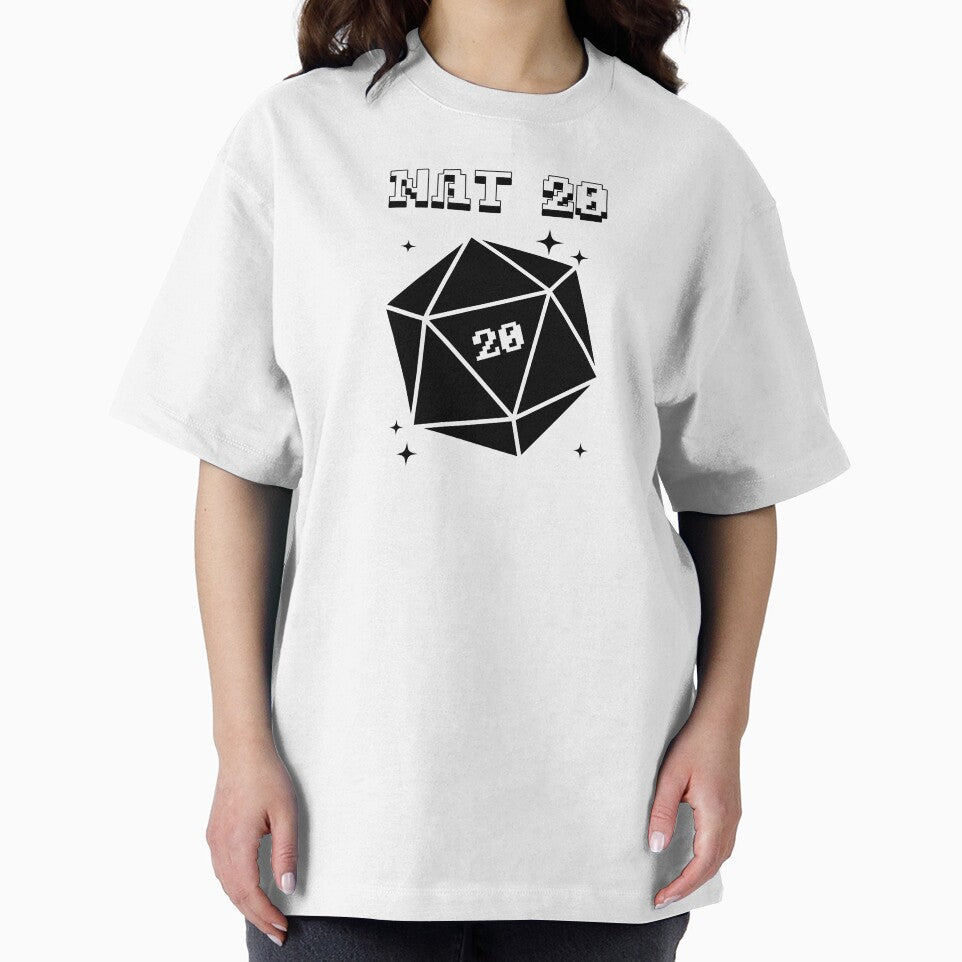 Nat 20 Dice Shirt by StickersPort Hoodie, Sweatshirt | BlankRebels.com (Image 2)