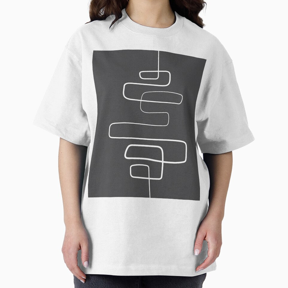 Minimalist Abstract Line Art 01-01 by PAPER MOON art & design T-Shirts, Hoodie, Sweatshirt | BlankRebels.com (Image 2)