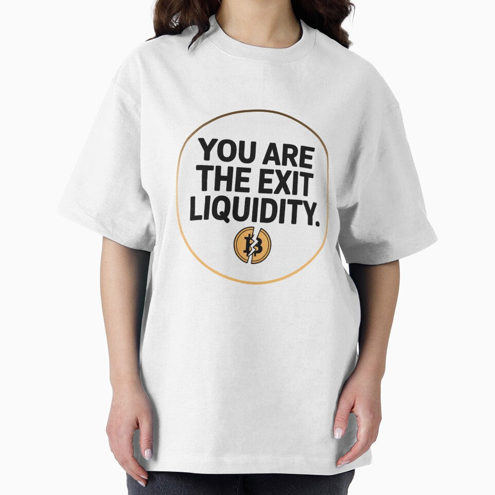 You Are The Exit Liquidity by PietrzakDesign T-Shirts, Hoodie, Sweatshirt | BlankRebels.com (Image 2)