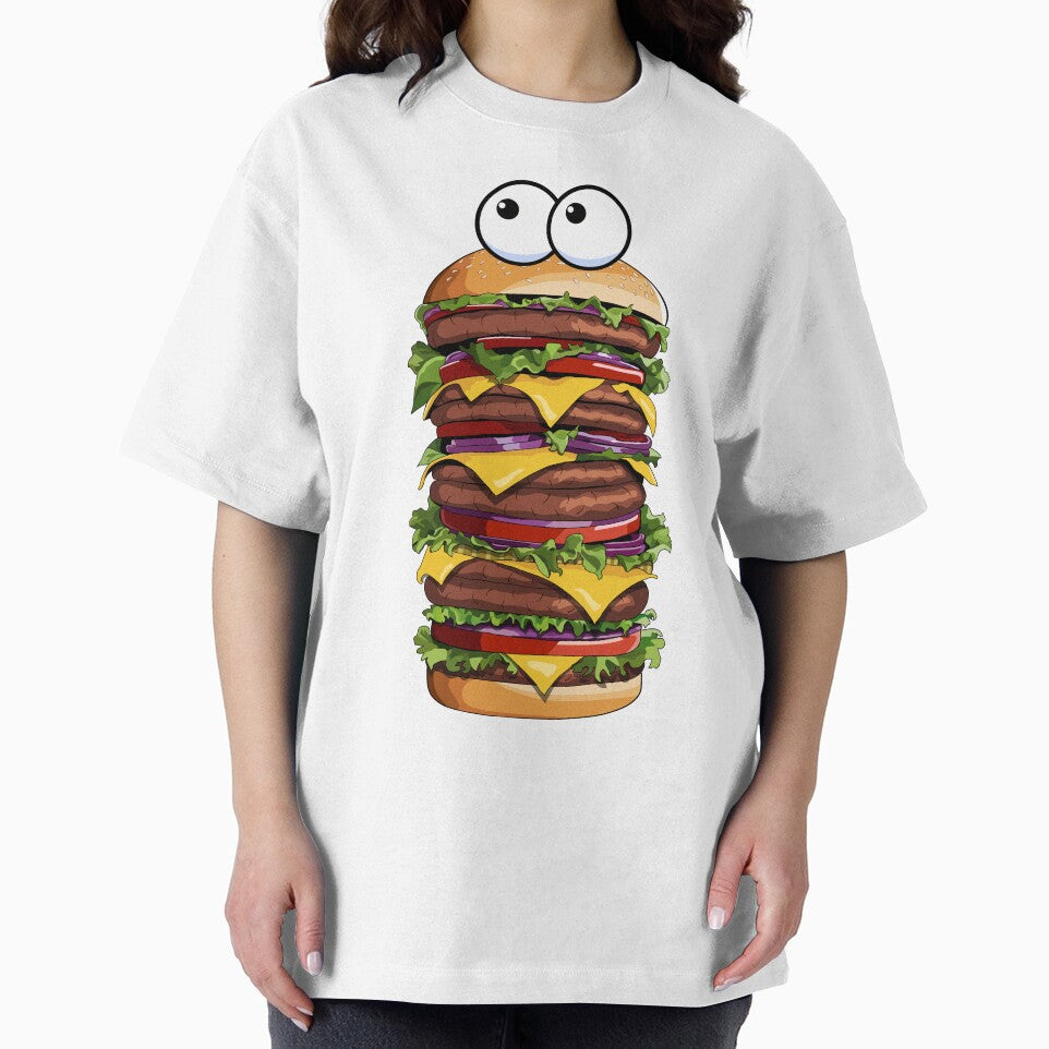 Monster Burger by Sfumata Illustration T-Shirts, Hoodie, Sweatshirt | BlankRebels.com (Image 2)