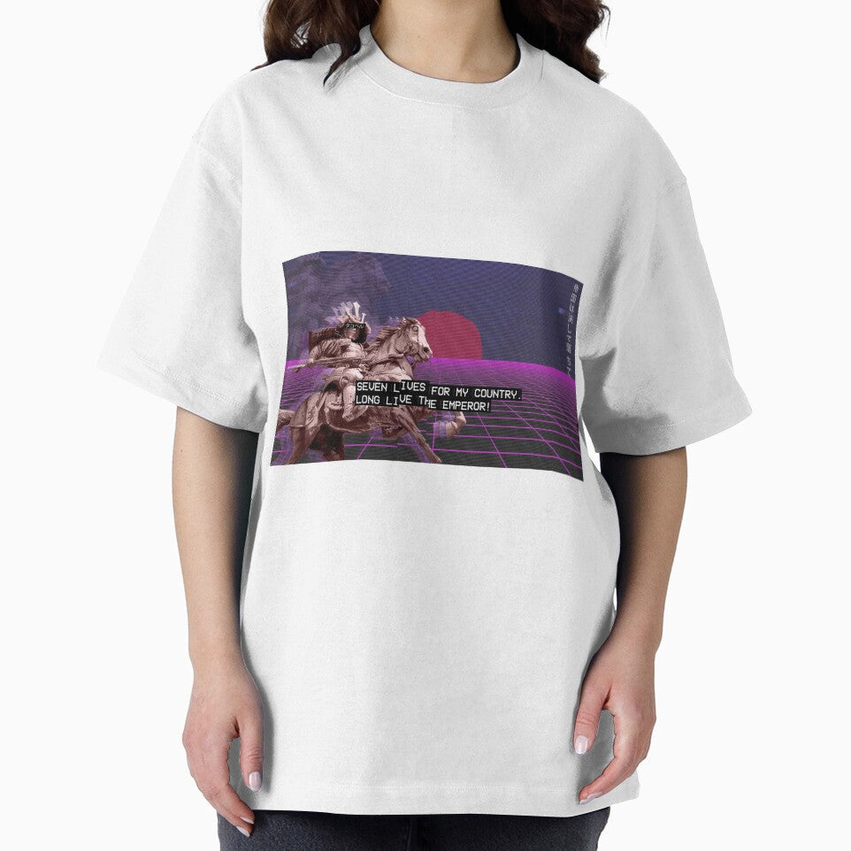 Vaporwave Samurai by Bien Design T-Shirts, Hoodie, Sweatshirt | BlankRebels.com (Image 2)