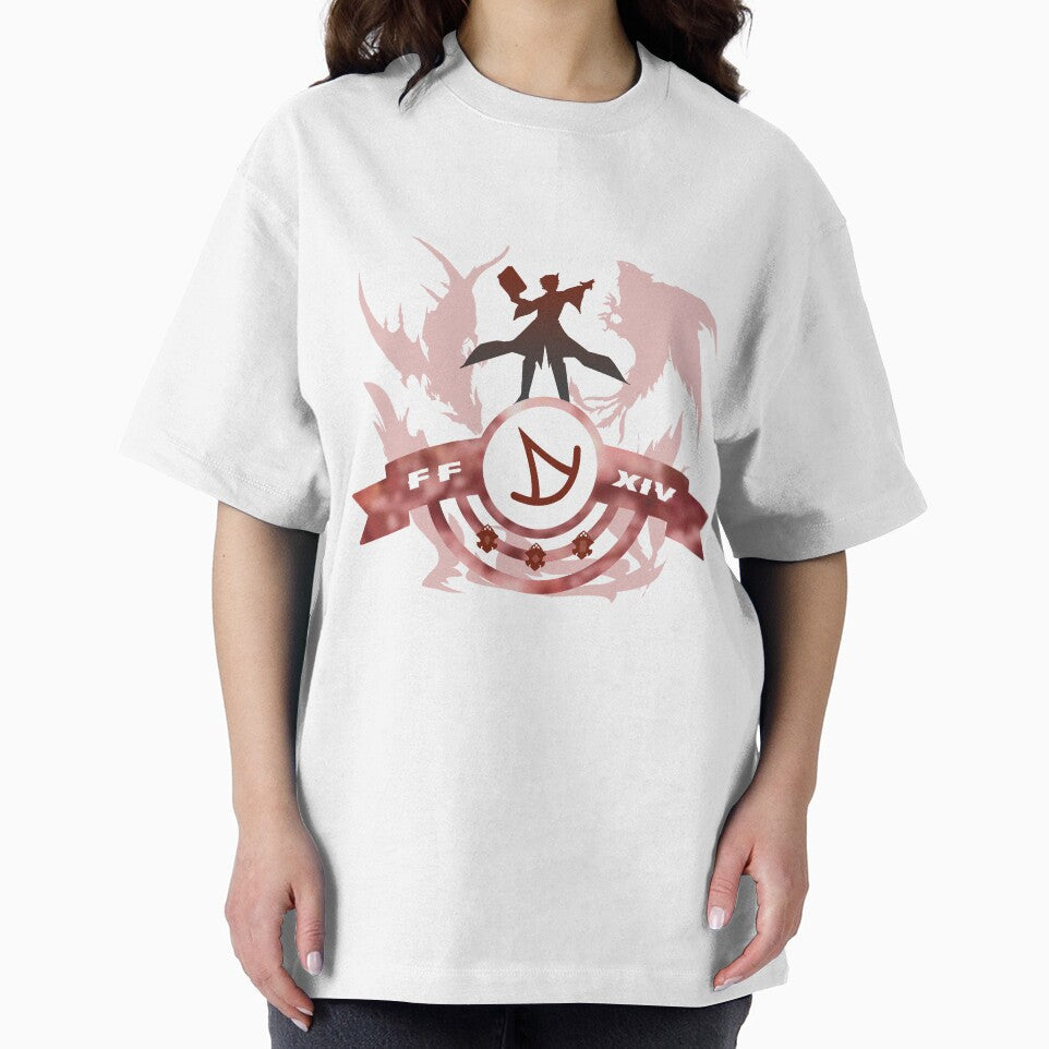 FFXIV Summoner - Deathflare (Red & Grey) by Hyulia