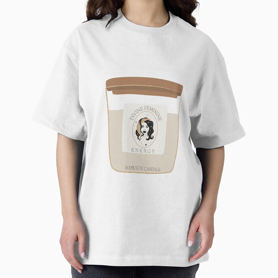 Divine Feminine Energy (Candle) by Moss and Myth T-Shirts, Hoodie, Sweatshirt | BlankRebels.com (Image 2)
