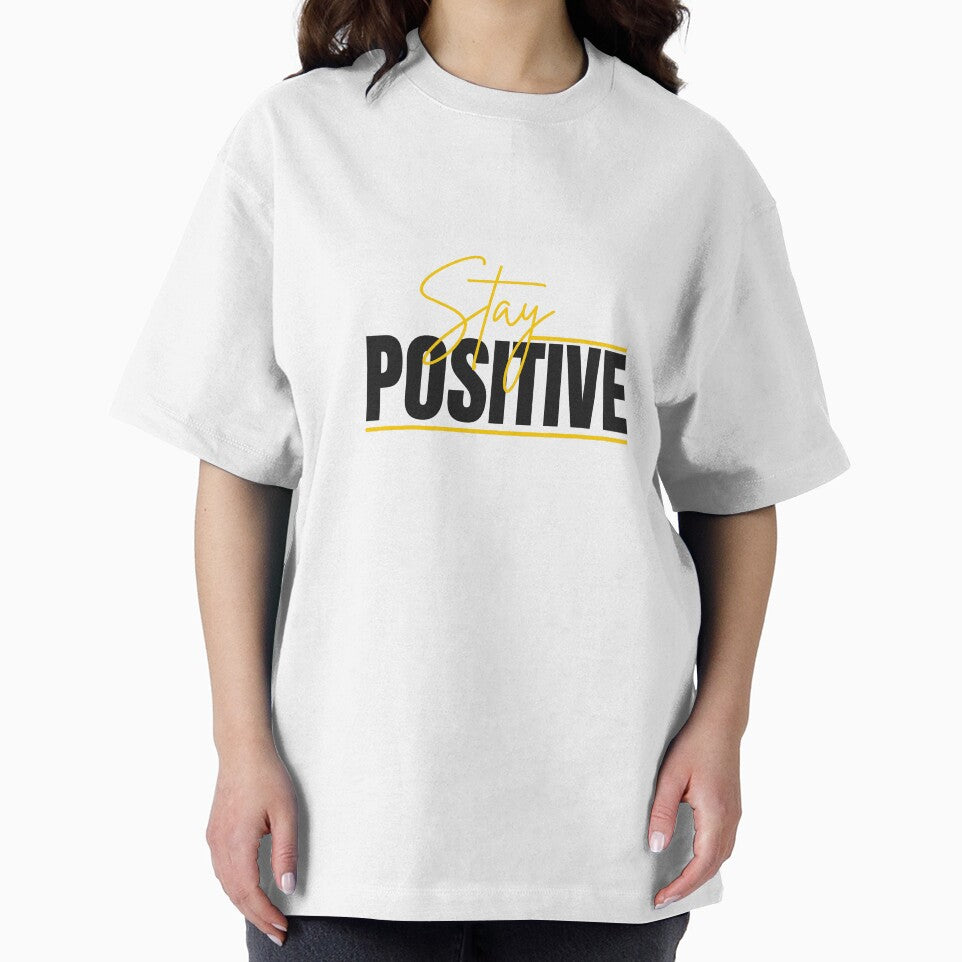 Positive – Minimal Motivational Typography by kp886 T-Shirts, Hoodie, Sweatshirt | BlankRebels.com (Image 2)