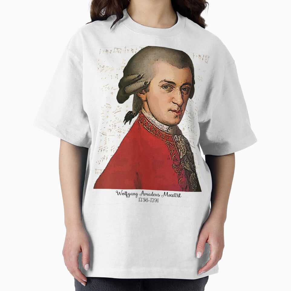 Wolfgang Amadeus Mozart Grunged by DesignsByDebQ T-Shirts, Hoodie, Sweatshirt | BlankRebels.com (Image 2)