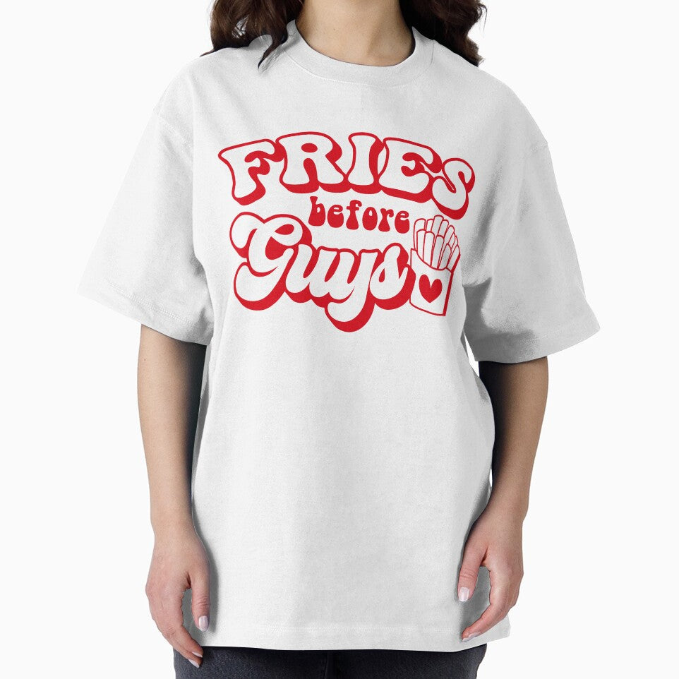 Fries Before Guys, Retro Valentine, Groovy Valentine by GROOVY SOUL T-Shirts, Hoodie, Sweatshirt | BlankRebels.com (Image 2)