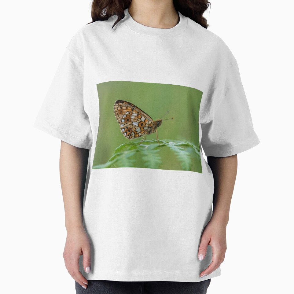 Small Pearl Bordered fritillary butterfly by wildlifephoto T-Shirts, Hoodie, Sweatshirt | BlankRebels.com (Image 2)