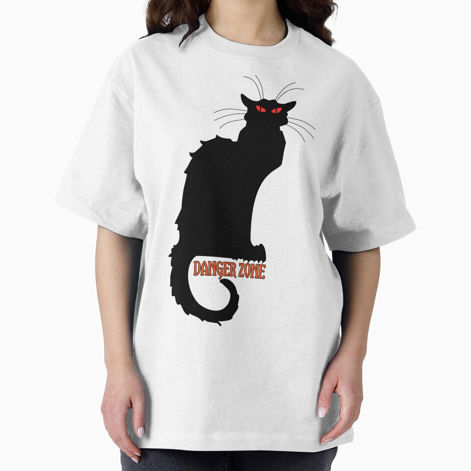 Halloween black cat Danger zone Halloween black cat by Menariya T-Shirts, Hoodie, Sweatshirt | BlankRebels.com (Image 2)