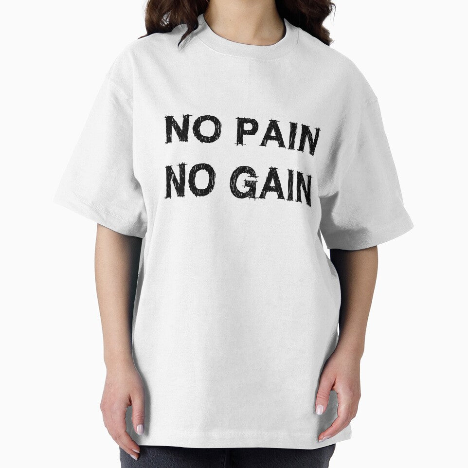 No pain no gain by Pelyheske T-Shirts, Hoodie, Sweatshirt | BlankRebels.com (Image 2)