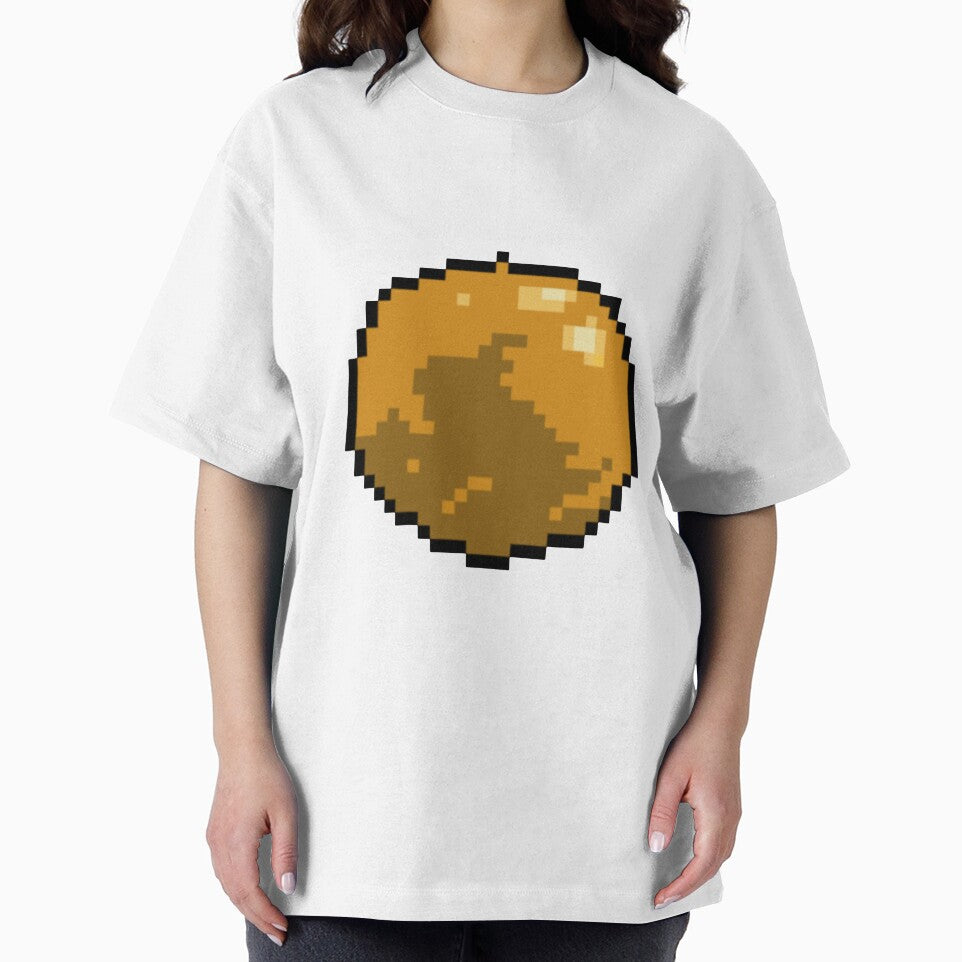 Pixel Art Brown Fruit by Memeloaded