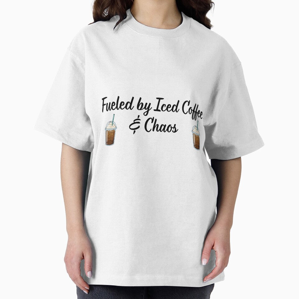 Fueled by Iced Coffee & Chaos by ReaReas T-Shirts, Hoodie, Sweatshirt | BlankRebels.com (Image 2)