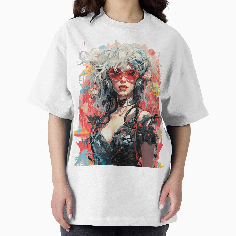 Cyberpunk Girl #1 T-Shirts, Hoodie, Sweatshirt