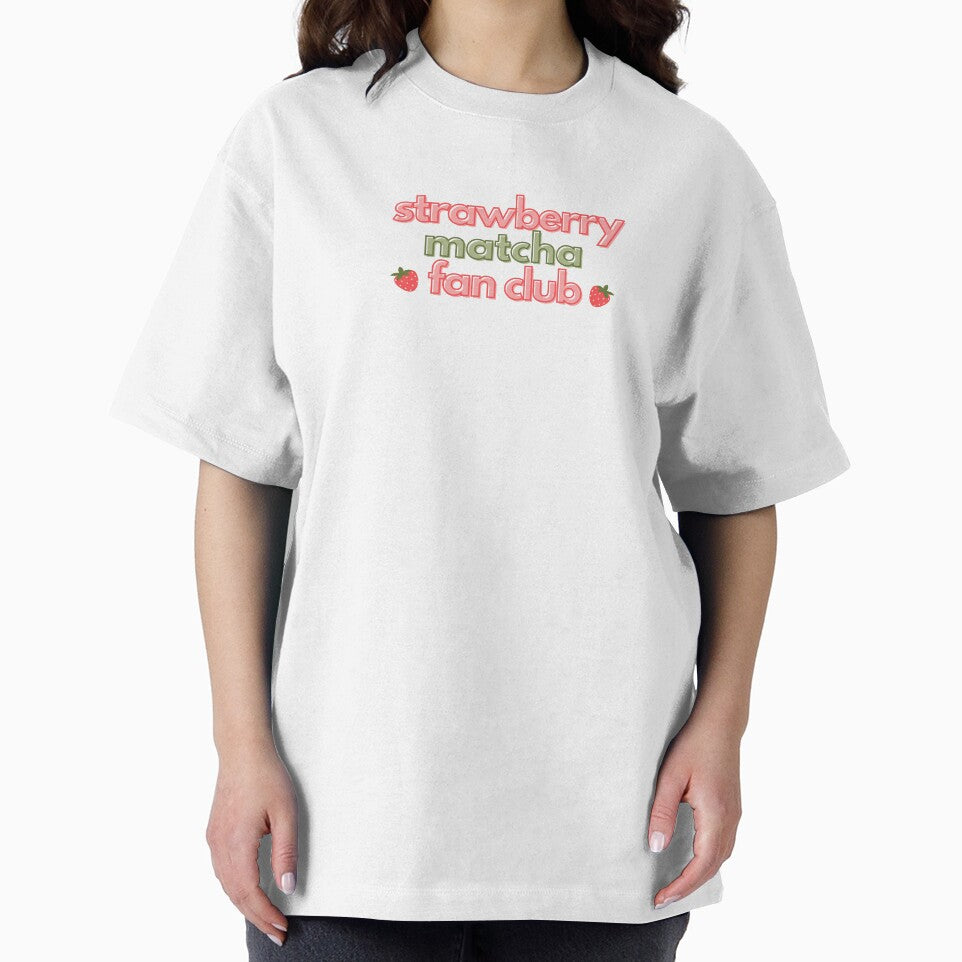 Strawberry Matcha Fan Club by outofofficemin T-Shirts, Hoodie, Sweatshirt | BlankRebels.com (Image 2)