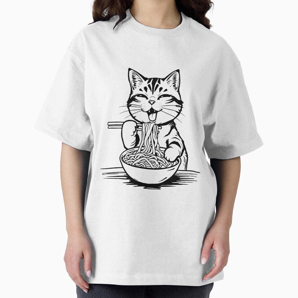 Noodle Cat by OlexPrints T-Shirts, Hoodie, Sweatshirt | BlankRebels.com (Image 2)