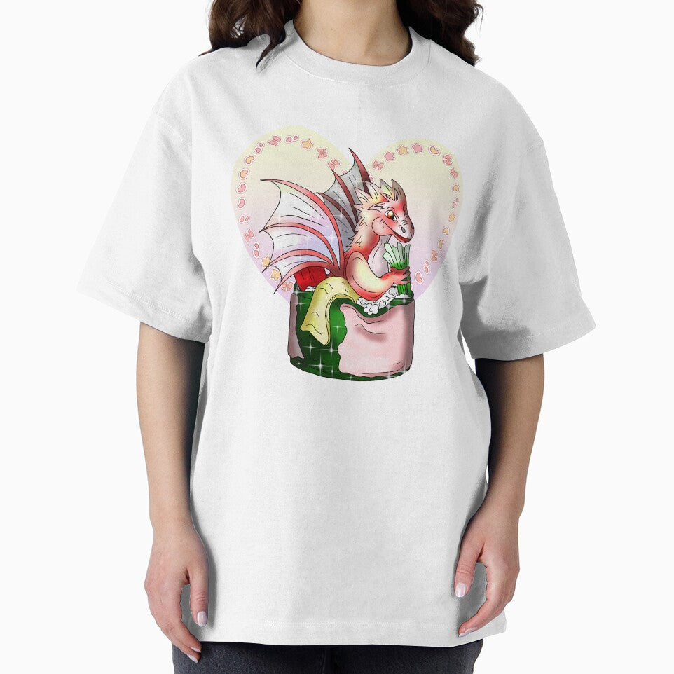 sushi roll kawaii dragon cartoon by CuisineCat T-Shirts, Hoodie, Sweatshirt | BlankRebels.com (Image 2)