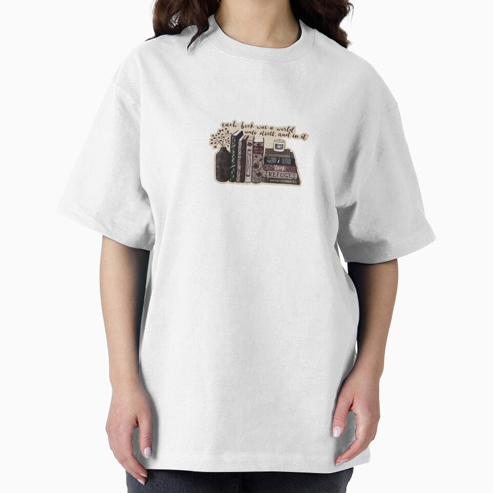 Take Refuge In Books by ping prints T-Shirts, Hoodie, Sweatshirt | BlankRebels.com (Image 2)