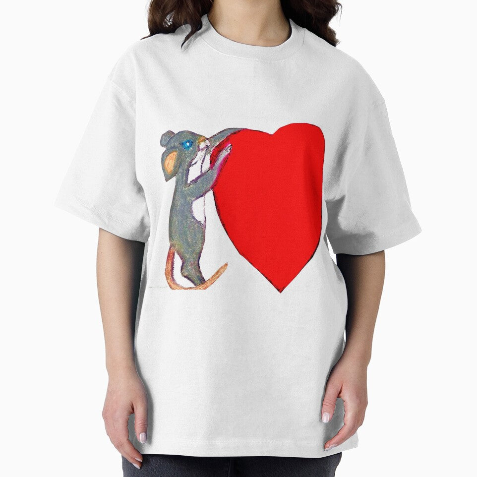 LITTLE VALENTINE MOUSE WITH A BIG HEART by JoAnnHayden T-Shirts, Hoodie, Sweatshirt | BlankRebels.com (Image 2)