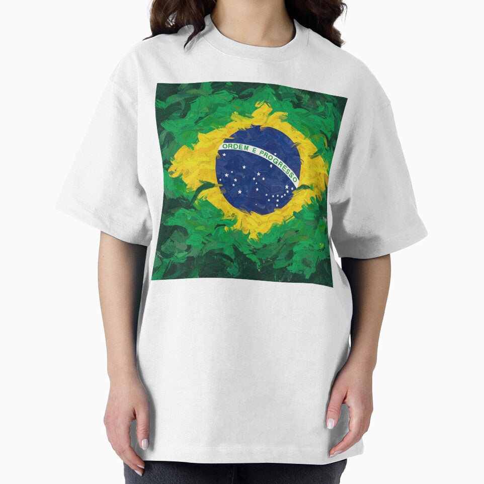 Abstract Brazilian Flag by MySignatureItems
