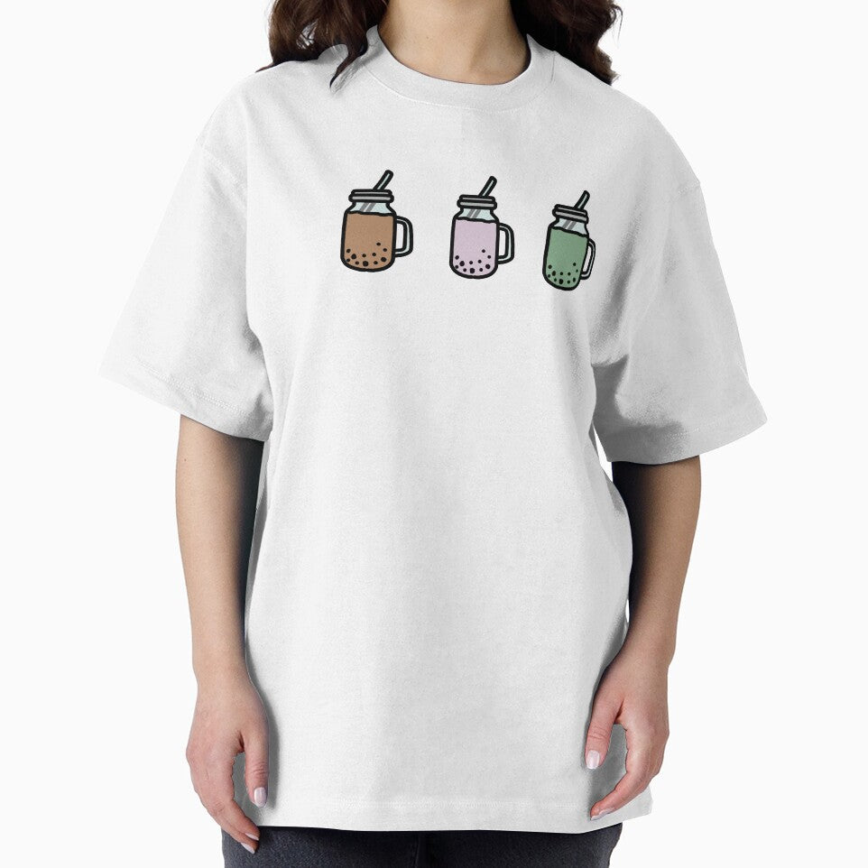 Boba Bubble Tea Jars Sticker Pack by bassoongirl123 T-Shirts, Hoodie, Sweatshirt | BlankRebels.com (Image 2)