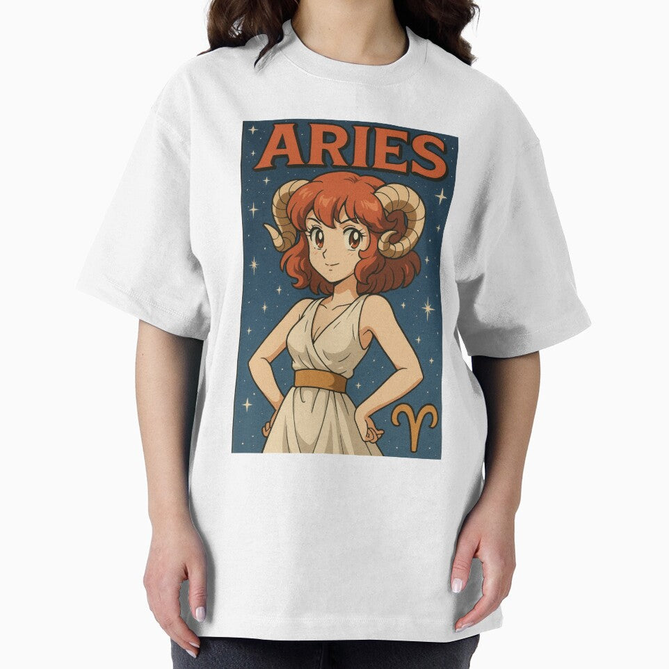 Zodiac Aries Girl by NexAesthetic T-Shirts, Hoodie, Sweatshirt | BlankRebels.com (Image 2)