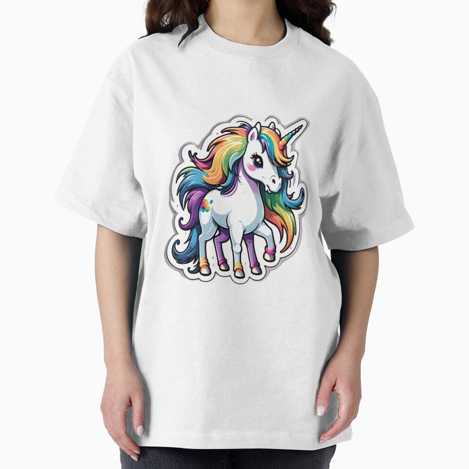 Colorful Wonder Unicorn – Luna Color Tail by digistampdesign T-Shirts, Hoodie, Sweatshirt | BlankRebels.com (Image 2)