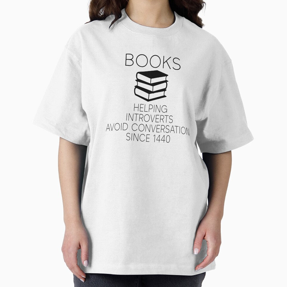 Books- Helping Introverts Avoid Conversation Since 1440 by Majestic Victory T-Shirts, Hoodie, Sweatshirt (Image 2)