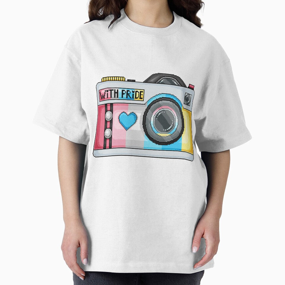 Genderflux Pride Pixel Camera by MetallicWings15 T-Shirts, Hoodie, Sweatshirt | BlankRebels.com (Image 2)