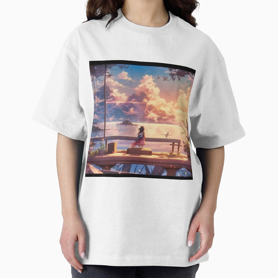 Futuristic Vacation Scene by stevepmp T-Shirts, Hoodie, Sweatshirt | BlankRebels.com (Image 2)